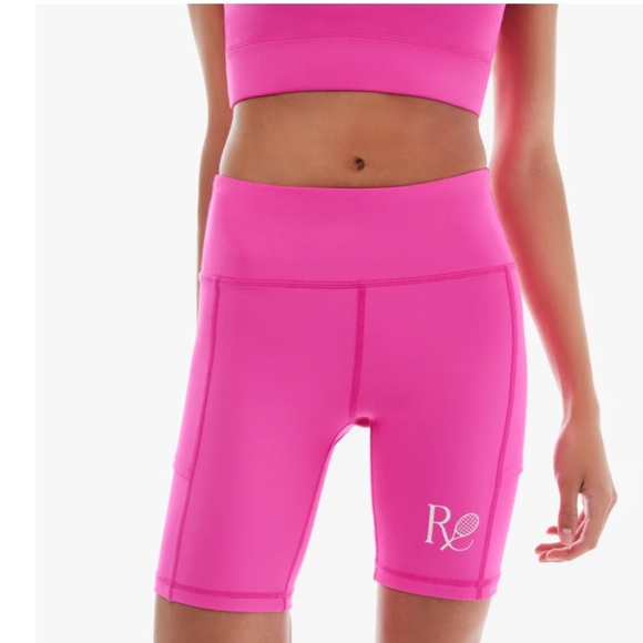 The Farmers Market Global Bougainvillea Bike Shorts with Ball Pocket - Picture 1 of 9